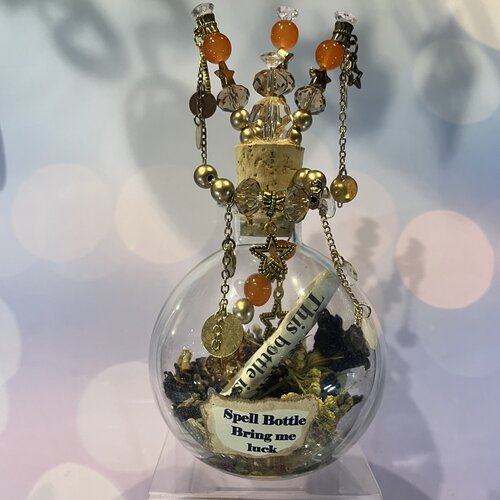Spell Bottle Bring Me Luck by Penny Cabot (2)