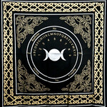 Triple Moon Pendulum/SpiritBoard altar cloth 24" x 24"