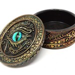 Dragon's Eye Box Poly Resin Box 2"H x 4"W