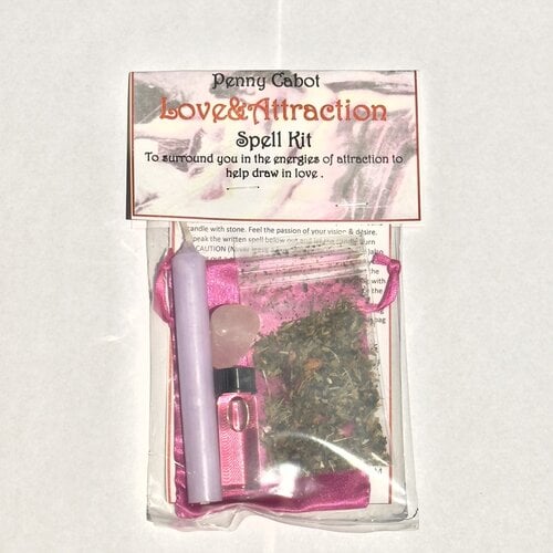 Love & Attraction Spell Kit By Laurie & Penny Cabot