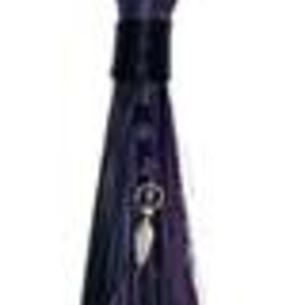 21" Goddess Black & Purple Altar Broom
