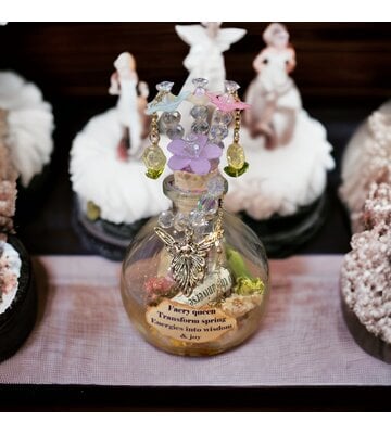Spring Faery Queen - Spell Bottle By Penny Cabot