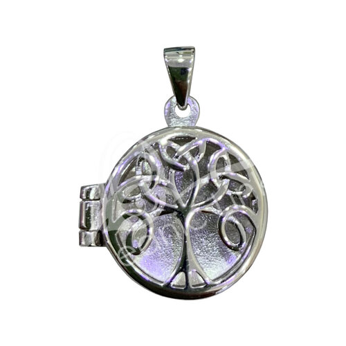 STERLING SILVER – PENDANT BOX CELTIC TREE OF LIFE