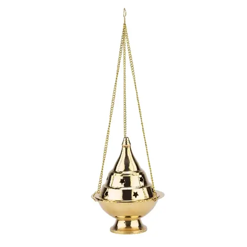 Hanging Brass Incense Burner