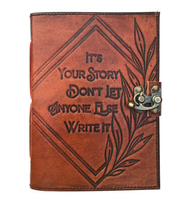 It's Your Story Journal 5" x 7" w/ Antiqued Paper