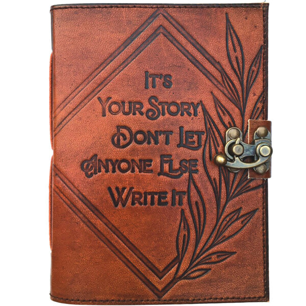 It's Your Story Journal 5" x 7" w/ Antiqued Paper