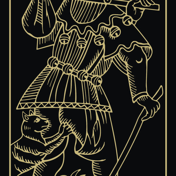 Marseille Tarot: Gold and Black Edition