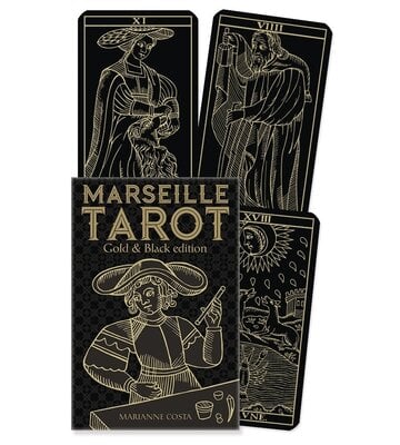 Marseille Tarot: Gold and Black Edition