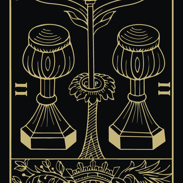 Marseille Tarot: Gold and Black Edition