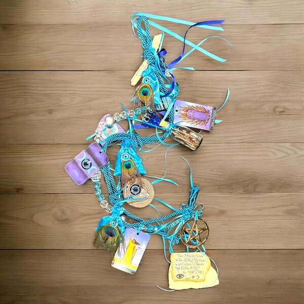 Spell Cord - Protection From Evil Eye - By Penny & Laurie Cabot