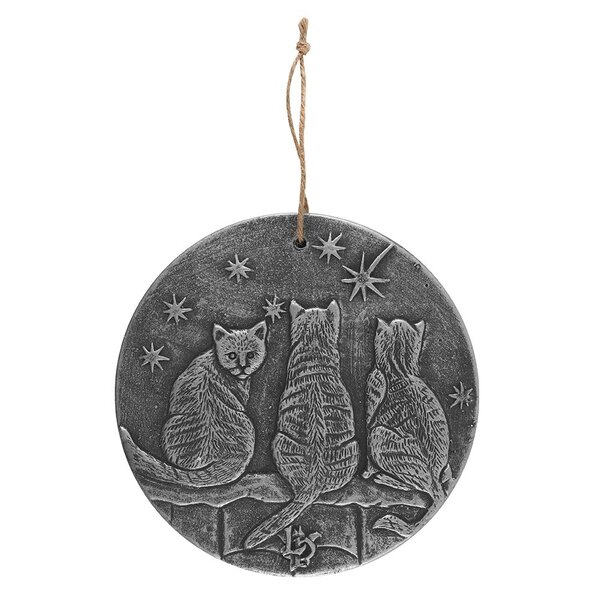 Silver Terracotta Wish Upon A Star Plaque By Lisa Parker