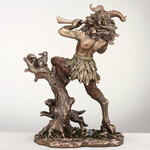 Satyr Of The Woods Playing The Aulos