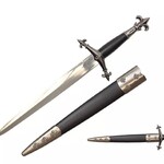 Fleur de lis Medieval athame