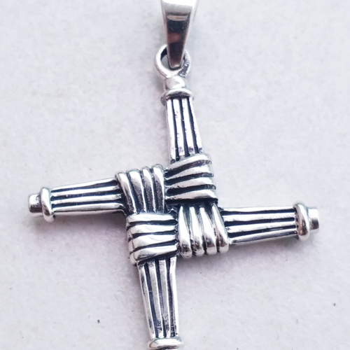 Brigid Cross Pendant Sterling Silver