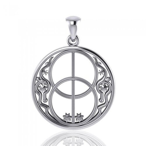 Chalice Well Pendant Sterling Silver