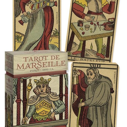 Tarot de Marseille: Paris 1890