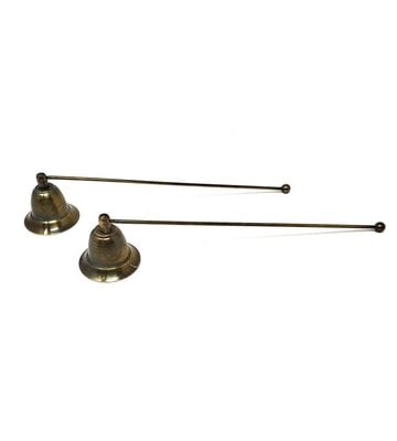 Pentagram Metal Candle Snuffer 10"