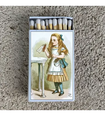 Alice in Wonderland & Drink Me Bottle Matchbox