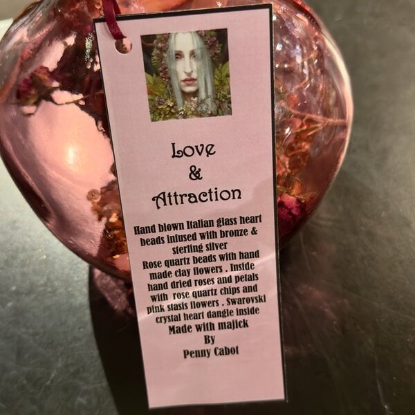 Love & Attraction Spell Bottle By Penny Cabot