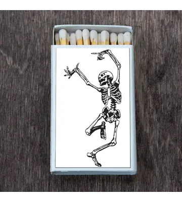 Dancing Skeleton Matchbox