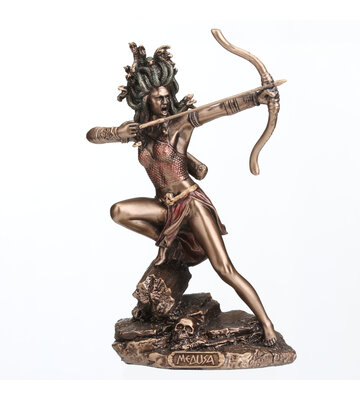 Medusa The Gorgon Drawing Bow And Arrow
