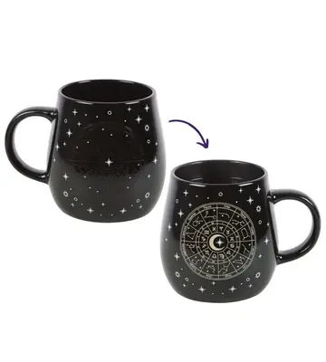 Astrology Wheel Heat Change Mug