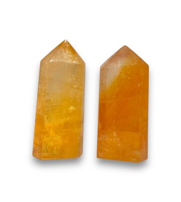 4.5" x 1.5" Yellow Calcite Point