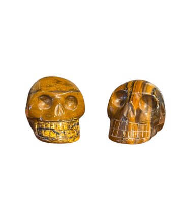 Tiger's Iron Skull 2" x 2" x 1"