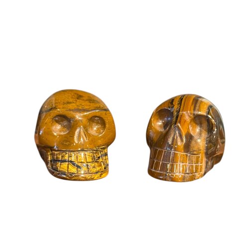 Tiger's Iron Skull 2" x 2" x 1"