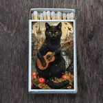 Black Cat Matchbox