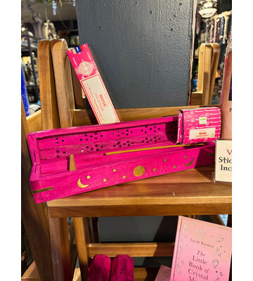 Venus Pink Stick and Cone Incense Holder 12"