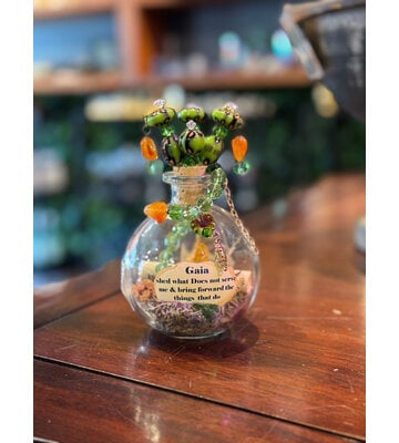 Gaia Spell Bottle by Penny Cabot