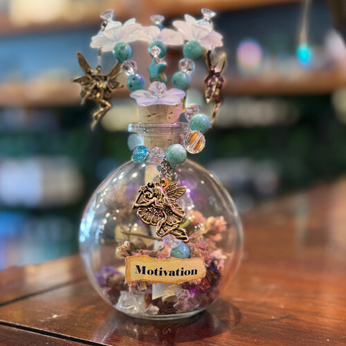 Motivation Spell Bottle by Penny Cabot