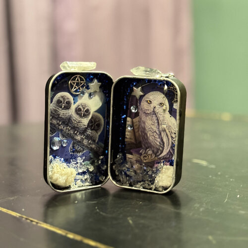 Spell Shrine Box by Laurie Cabot - Owl's Wisdom and Majick