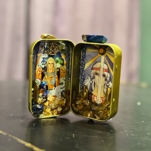 Spell Shrine Box by Laurie Cabot - The God and Goddess' Protection