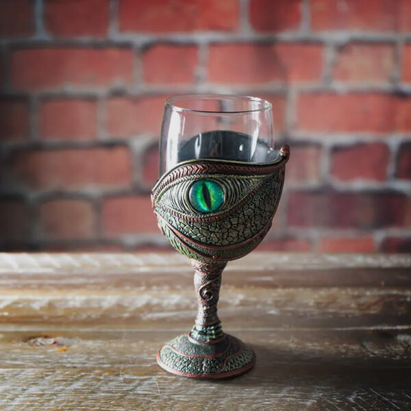 Dragon Eye Glass Goblet
