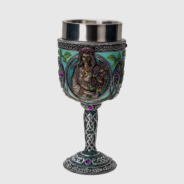 Triple Goddess Maiden Goblet