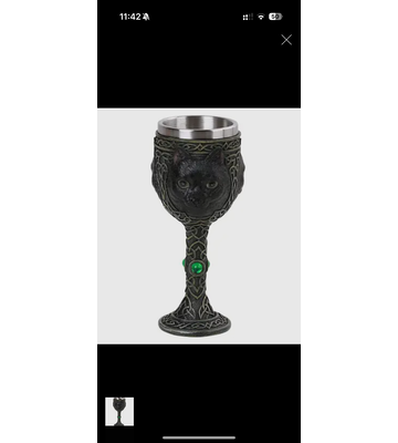 Black Cat Goblet