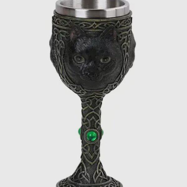 Black Cat Goblet