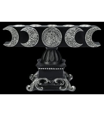 Triple Moon Candle Holder
