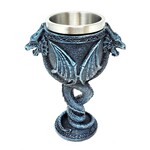 Twin Dragon Goblet 6 oz w/ Stainless Steel Cup