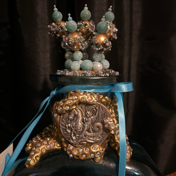 Poseidon Spell Bottle by Penny Cabot