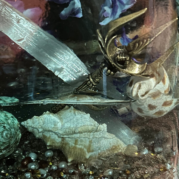 Poseidon Spell Bottle by Penny Cabot