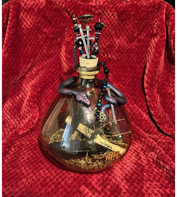 Snake Protection Spell Bottle by Penny Cabot (1)