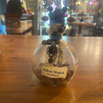Salem Majick Spell Bottle w/flower charm by Penny Cabot