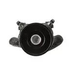 Triple Moon W/Black Serpent Candleholder