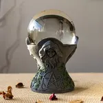 Mother, Maiden and Crone Crystal Ball Stand