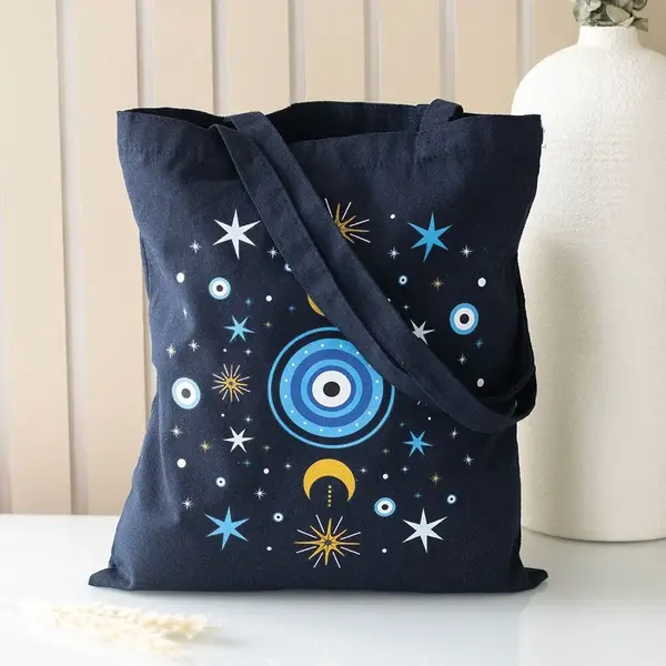 All Seeing Eye Polycotton Tote Bag