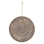 Bronze Pagan Wheel of the Year Hanging Terracotta Plaque