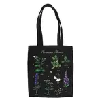 Poisonous Plants Gothic Botanical Polycotton Tote Bag